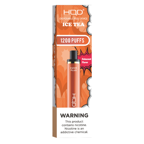 HQD Cuvie Plus 1200 Puff – Iced Tea