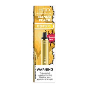 HQD Cuvie Plus 1200 Puff – Mango Peach