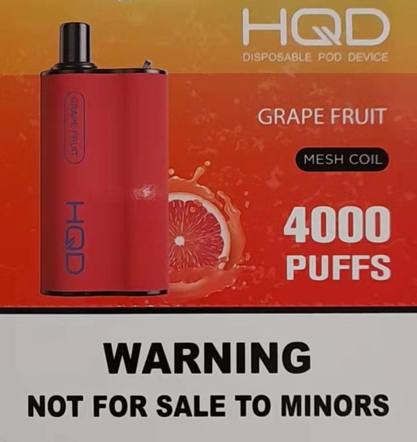 HQD BOX 4000 Puff - Grape Fruit