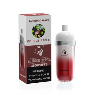 Gunnpod WAVE 3500 puffs - Double Apple