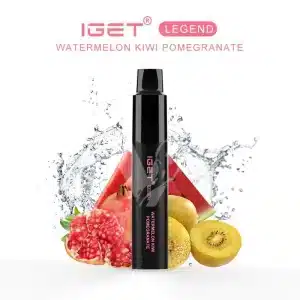 IGET Legend 4000 Puff - Watermelon Kiwi Pomegranate