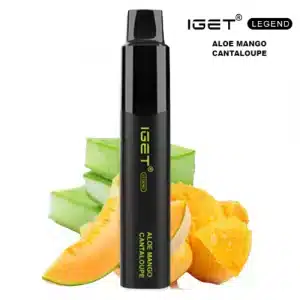 IGET Legend 4000 Puff - Aloe Mango Cantaloupe