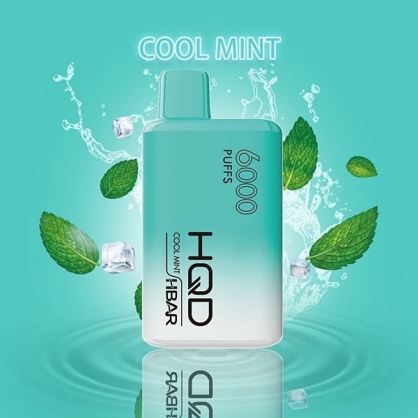 HQD 6000 Puff HBAR - Cool Mint