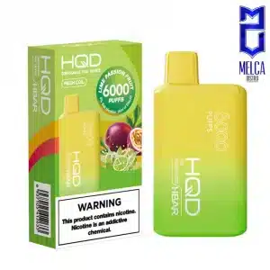 HQD 6000 Puff HBAR - Lime Passion Fruit