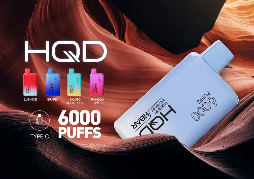 HQD 6000 Puff HBAR Poster