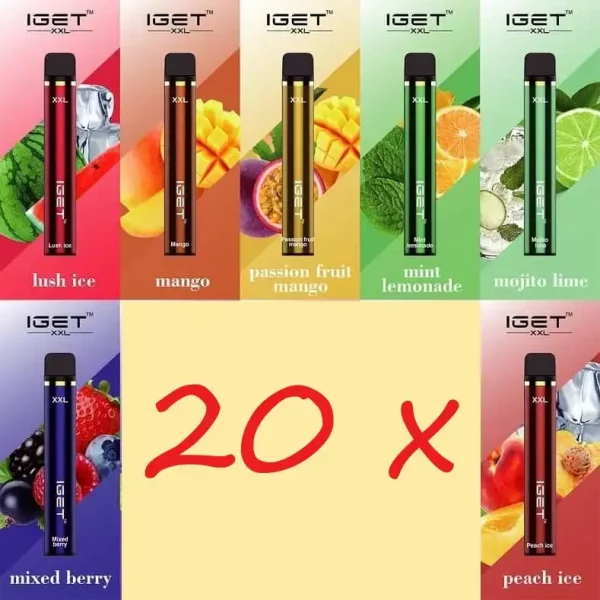 20 x IGET 1800 XXL Bundle