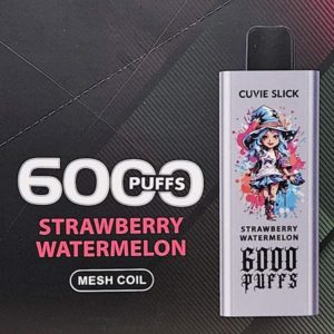 6000 Puffs Cuvie Slick - Strawberry Watermelon