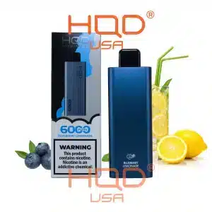 HQD 6000 Puff Cuvie Slick - Blueberry Lemonade