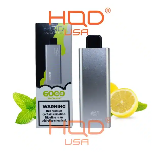 HQD 6000 Puff Cuvie Slick - Lemon Mint