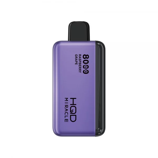 HQD 8000 Puffs Miracle - Raspberry Grape - Image 2