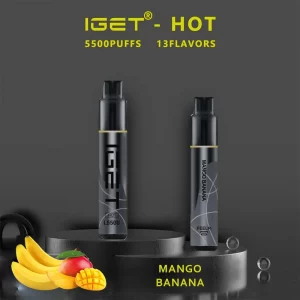 5500 Puff IGET HOT - Mango Banana